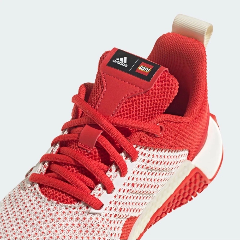 Adidas - LEGO Sport Pro J - Kids - NIB - Red/Off White